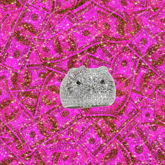 𝓡𝓮𝓪𝓵𝓵𝔂 𝓟𝓻𝓮𝓽𝓽𝔂 𝓢𝓲𝓵𝓿𝓮𝓻 & 𝓓𝓲𝓪𝓶𝓸𝓷𝓭 𝓗𝓮𝓵𝓵𝓸 𝓚𝓲𝓽𝓽𝔂 𝓡𝓲𝓷𝓰 𝓢𝓲𝔃𝓮 6